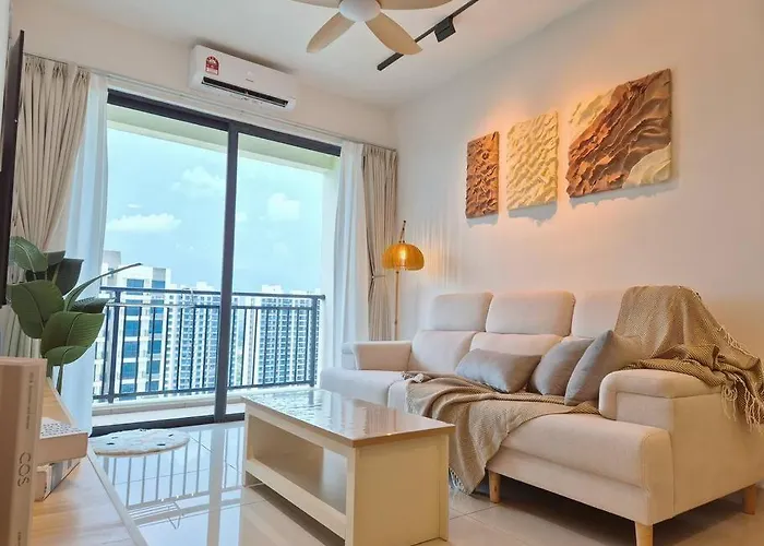 Central Park Bright & High Floor 2 Rooms 4 Pax